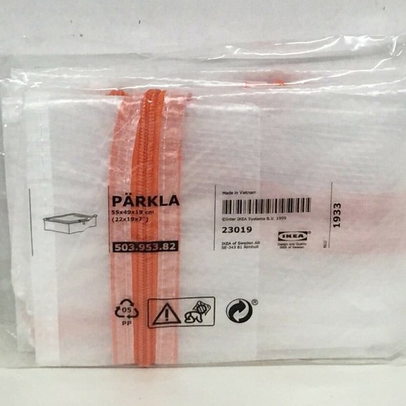 IKEA Storage & Organization Set Of 2 Parkla Ikea Storage Zippered